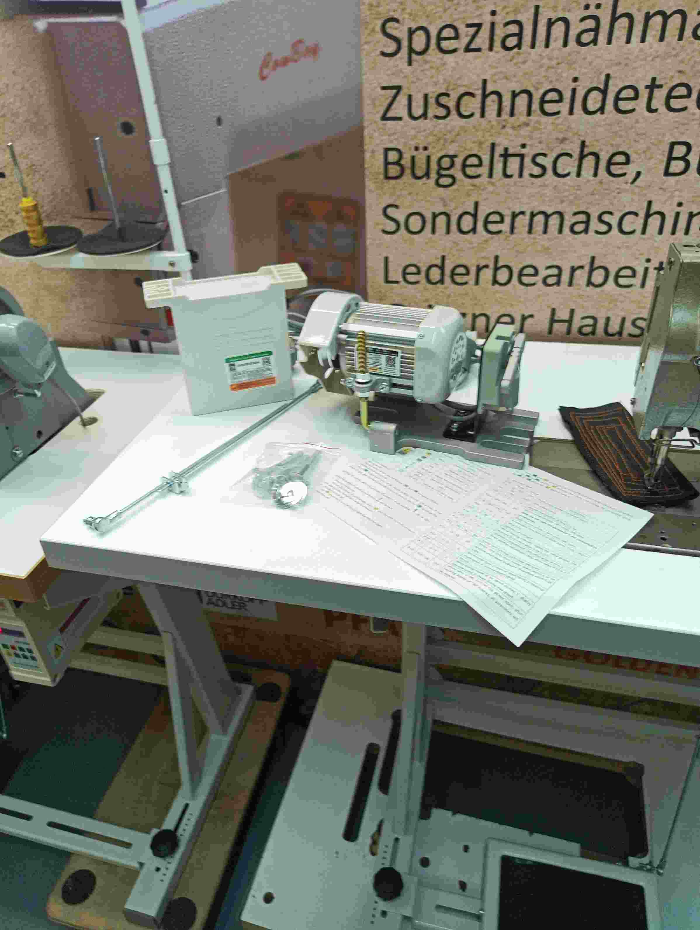 Industrienähmaschinen Motor KF 800 W  Ersatz für  Moretti , Ocel