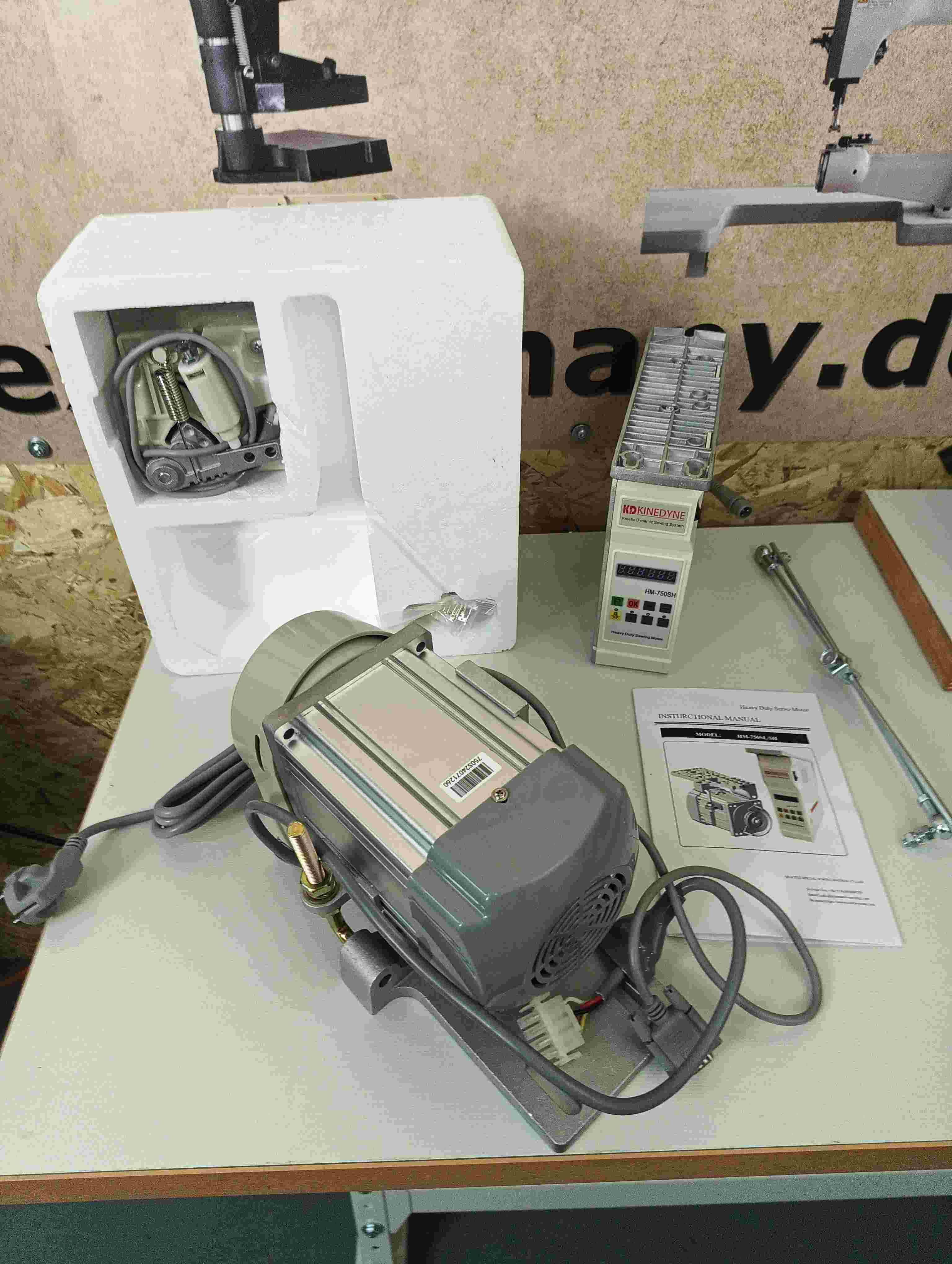 Motor Hightex Kinedyne 750  slow speed  Industrienähmaschine